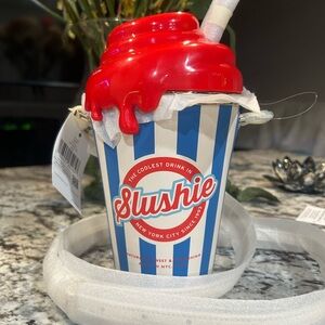 Kate Spade Slushie Cup Crossbody Bag Red, white and Blue NWT